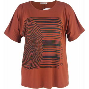 Terracotta farvet Studio T-shirt