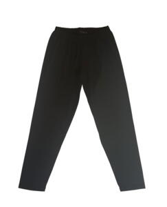 Sorte bukser løs model m. stretch - Handberg