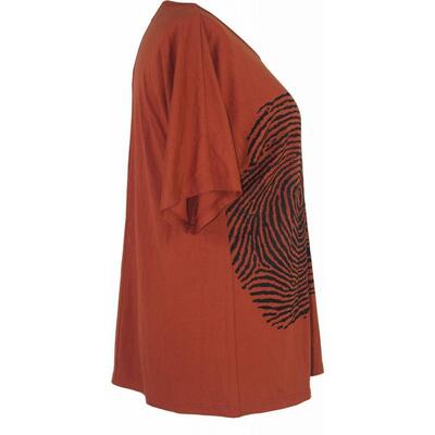 Terracotta farvet Studio T-shirt