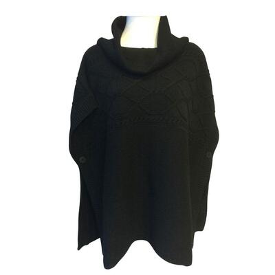 Handberg sort poncho