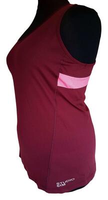 Aubergine Studio Gym Top