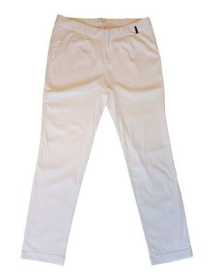 Hvide bukser i et enkelt snit (Modest)