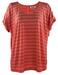 Deluca T-shirt (Coral stribet)