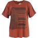 Terracotta farvet Studio T-shirt