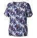 Studio bluse m. blomstret print