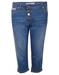 Blå capri jeans m. let stenvask (Fit 42 - Regular fit) - Studio