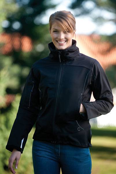 ø stenografi oase Soft shell jakke - dame model