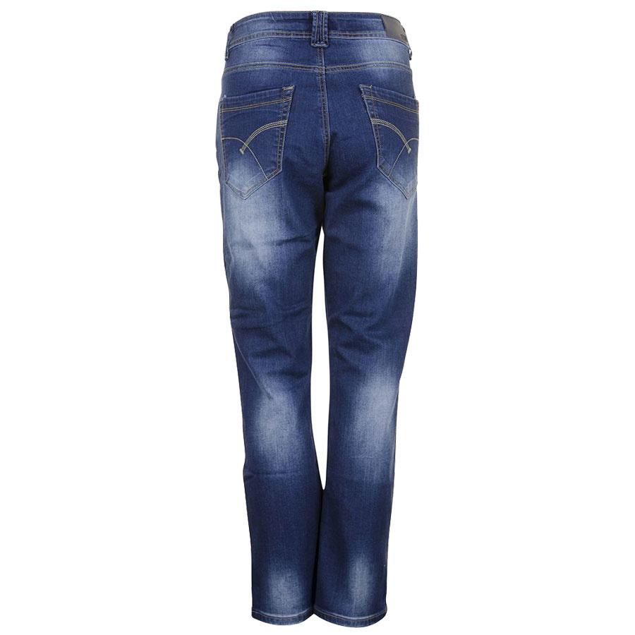 lyseblå jeans (7/8 længde)- Loose