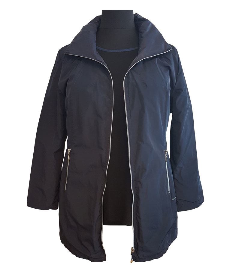 Tap stål Rubin Navyblå jakke - Vendbar - Loft Fashion